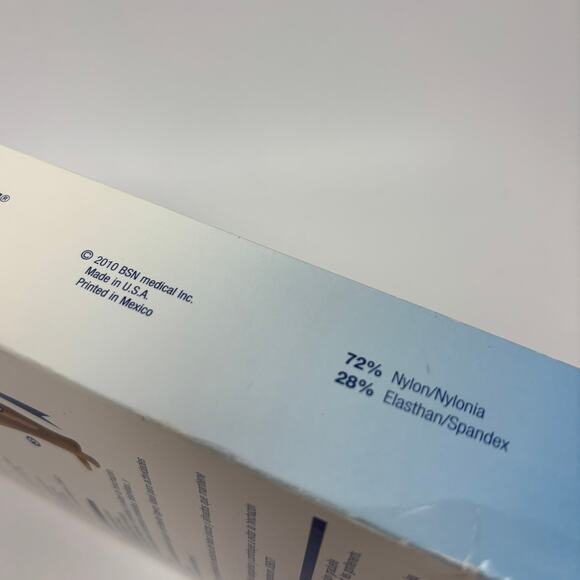 Jobst Compression Pantyhose Stockings 15-20 mmHg Sz M Black Ultra Sheer Medical - Picture 7 of 10